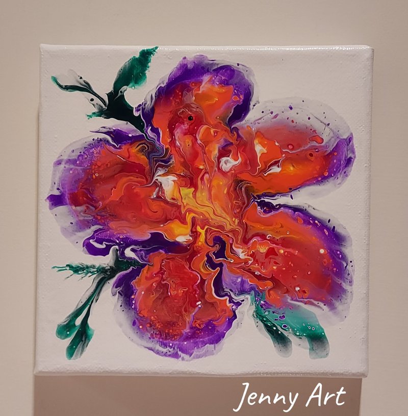 【鳥語花香】系列 無框畫 抽象畫 畫作 掛畫 居家擺設 居家生活 - 海報/掛畫/掛布 - 其他材質 多色