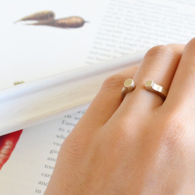 In fact, it can be less complicated-pure silver ring - แหวนทั่วไป - โลหะ สีเงิน