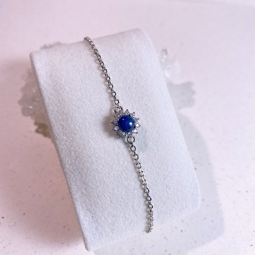 Purnima Magic Salon 天然藍寶石手鍊 藍寶石一克拉 僅有一條 母親節禮物首選推薦