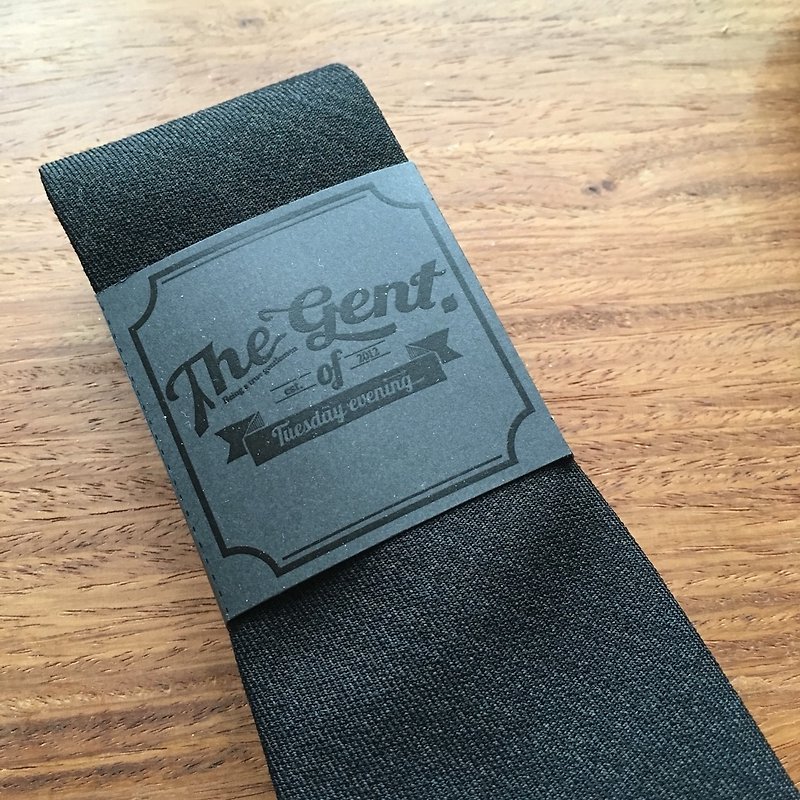 The GENT Raven Black Plaid Tartan - Ties & Tie Clips - Cotton & Hemp Multicolor