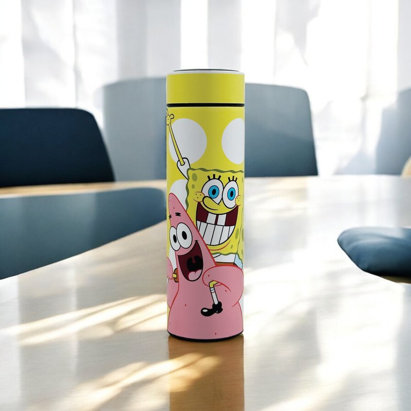 Spongebob - Insulated stainless steel water bottle 02 - กระติกน้ำ - โลหะ 