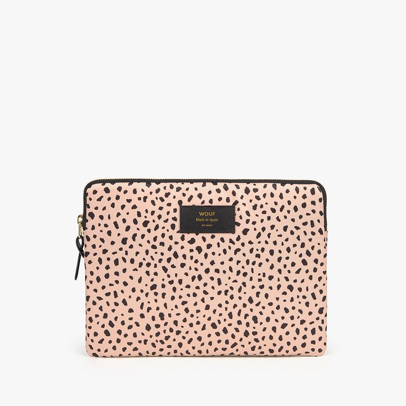 西班牙Wouf 豹紋小姐姐iPad 9.7-11吋平板輕薄保護袋 - 電腦包/筆電包 - 其他人造纖維 粉紅色