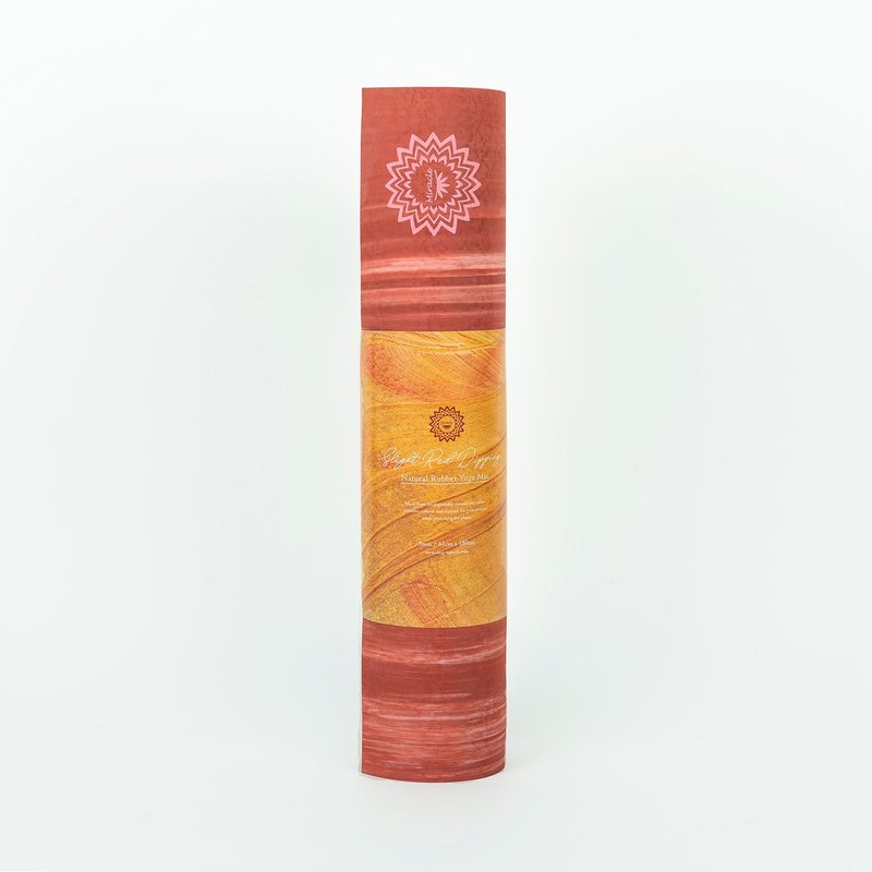 【Miracle】Natural rubber yoga mat 5mm│ slightly red dye - Yoga Mats - Rubber 