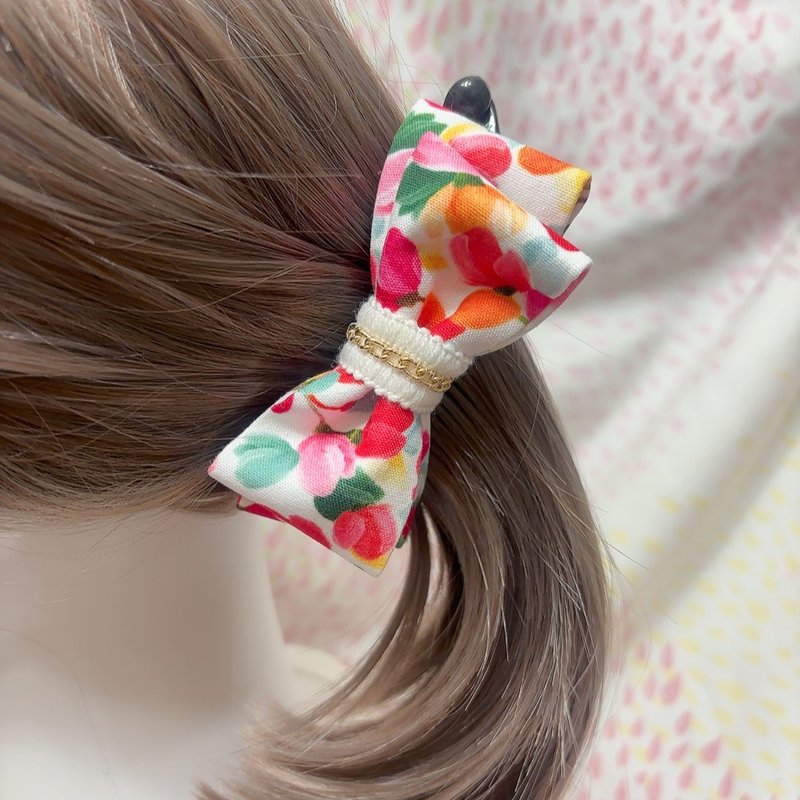 彩繪世界 | 雙層結相交夾 | 香蕉夾 - 髮夾/髮圈 - 棉．麻 多色