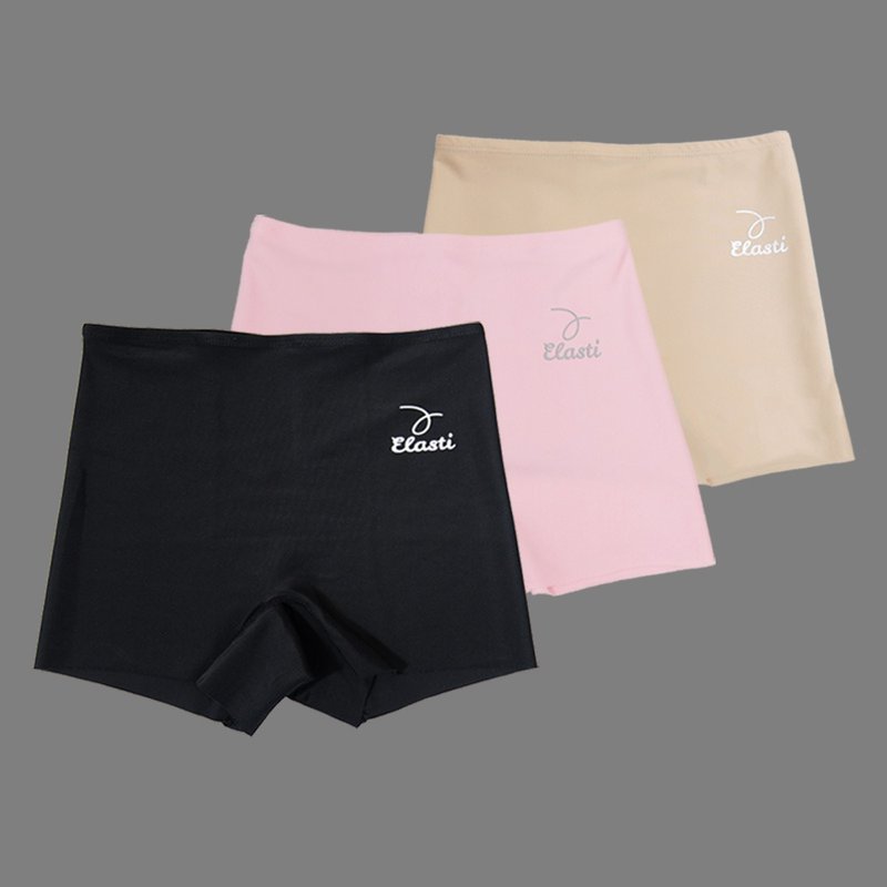 【ELASTI】Sports Flat Panties-Special Flat Panties for Pressure Pants - กางเกงวอร์มผู้หญิง - เส้นใยสังเคราะห์ หลากหลายสี