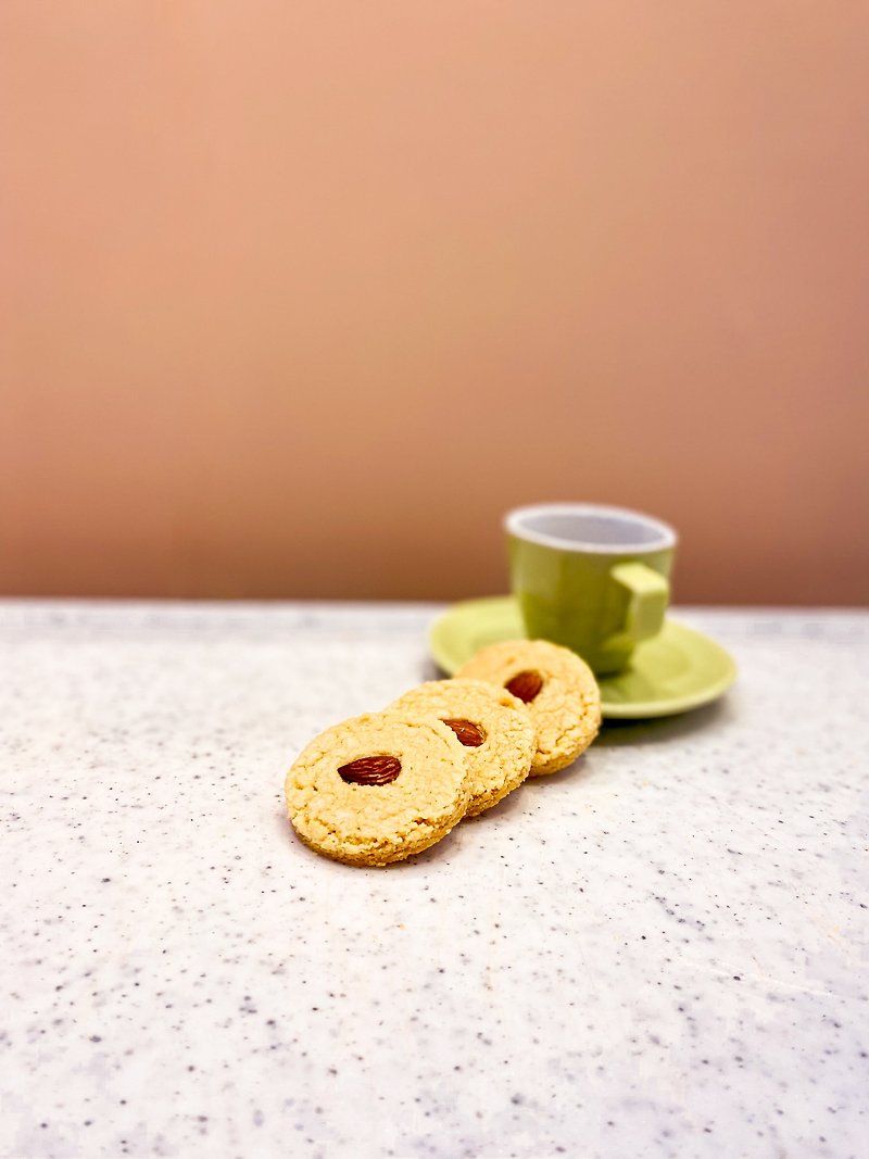 【Seed field. Souvenir Gift Box] Handmade Almond Crisp | Taiwan Souvenir - Handmade Cookies - Fresh Ingredients Khaki
