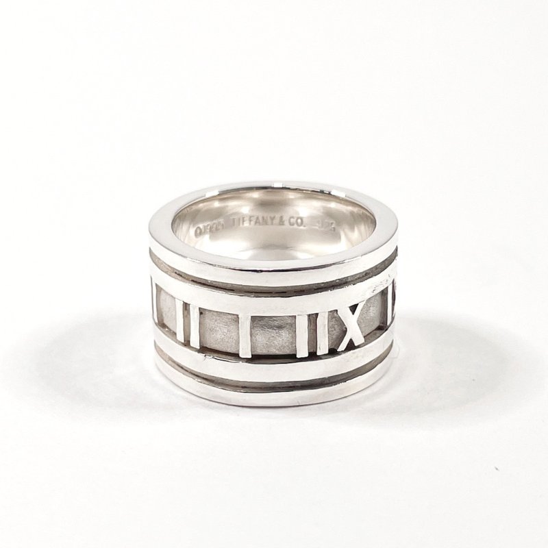 【日本直送 中古美品】11号 ティファニー TIFFANY&Co. リング・指輪 アトラス シルバー925 - 戒指 - 純銀 銀色