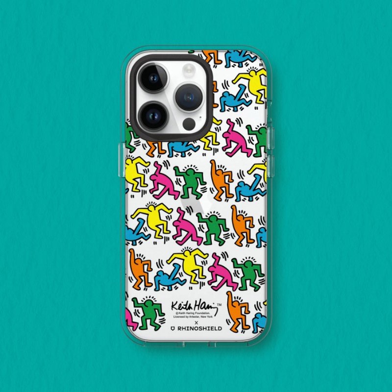 Clear透明防摔手機殼∣Keith Haring/跳舞的人 for iPhone - 手機配件 - 塑膠 透明