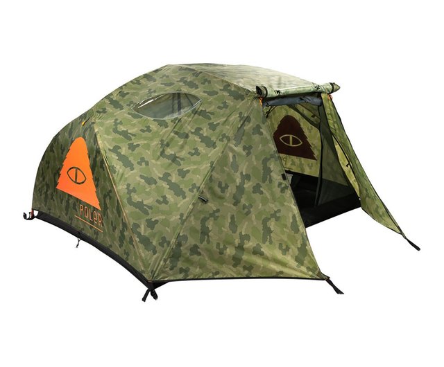 POLER TWO PERSON TENT ダブルテント 迷彩のオレンジ限定品 - ショップ