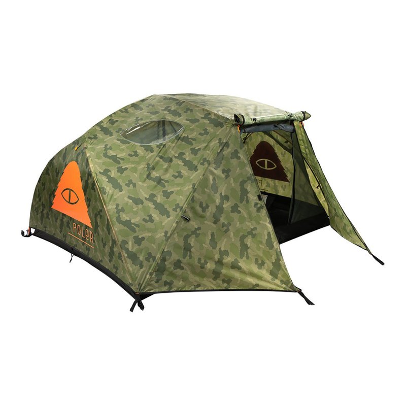 POLER TWO PERSON TENT 雙人帳篷 迷彩.橘色 限量商品 - 露營用品 - 聚酯纖維 多色