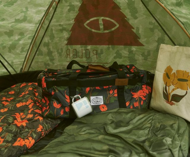 Poler stuff 2人用テント two man tent 迷彩・カモ POLER TWO PERSON TENT ダブルテント 迷彩のオレンジ限定品