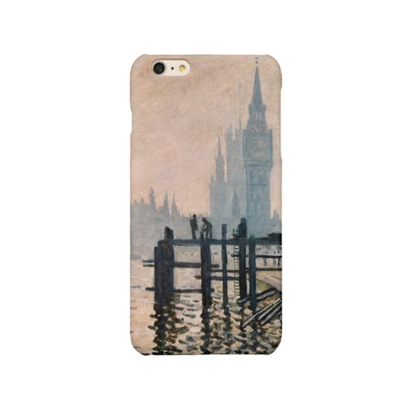 iPhone case Samsung Galaxy case phone hard case Monet impressionism 1753 - เคส/ซองมือถือ - พลาสติก 