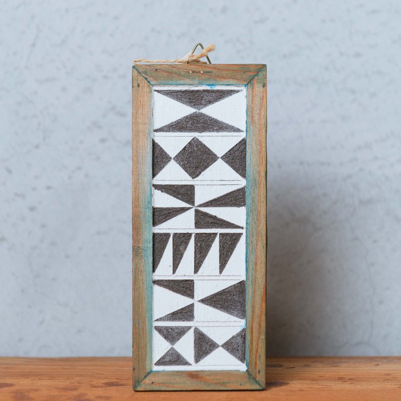 Turkish long tile hanging ornament (AJ-021 a) - Items for Display - Other Materials 