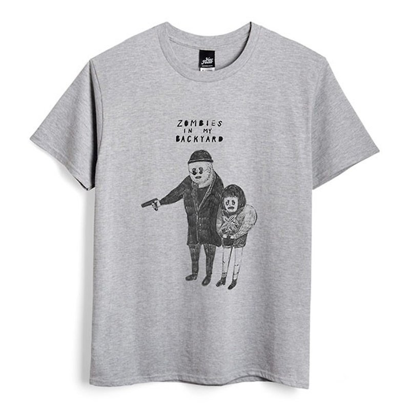 Léon & Mathilda - Deep Gray - Neutral Edition T-Shirt - Men's T-Shirts & Tops - Cotton & Hemp Gray