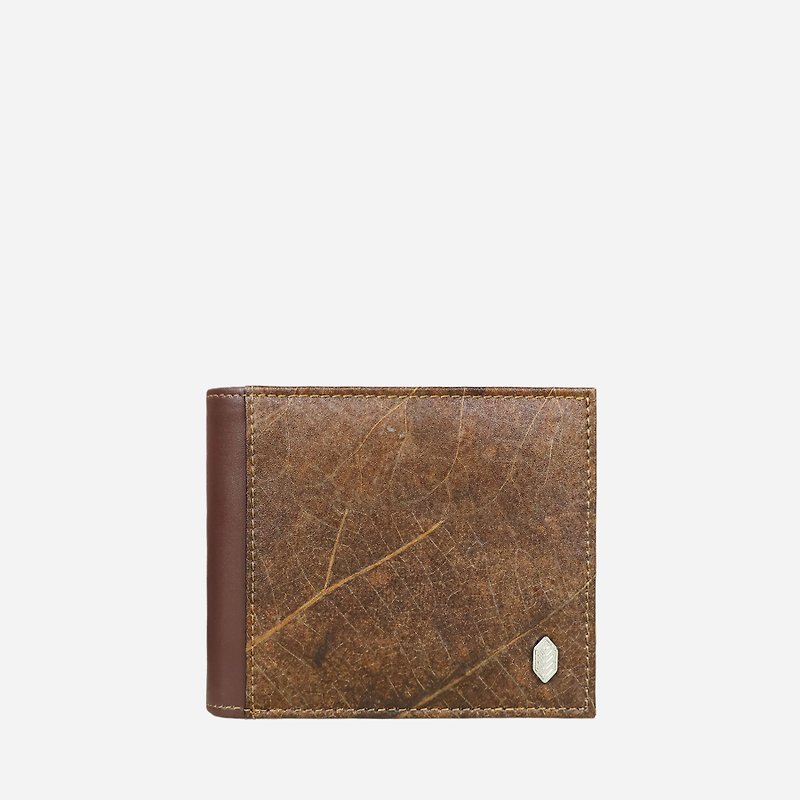 Oliver Wallet - Spice Brown - Wallets - Plants & Flowers Brown