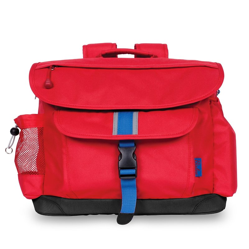 Bixbee "Signature" Kids Backpack - Red Large - กระเป๋าเป้สะพายหลัง - เส้นใยสังเคราะห์ สีแดง