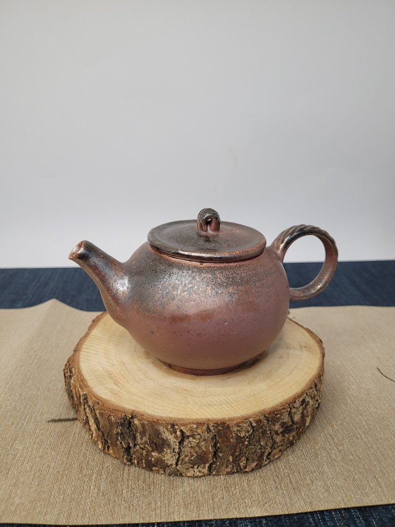 柴燒正把壺  柴燒茶壺 柴燒功夫茶壺 柴燒中式茶壺 - 茶壺/茶杯/茶具 - 陶 