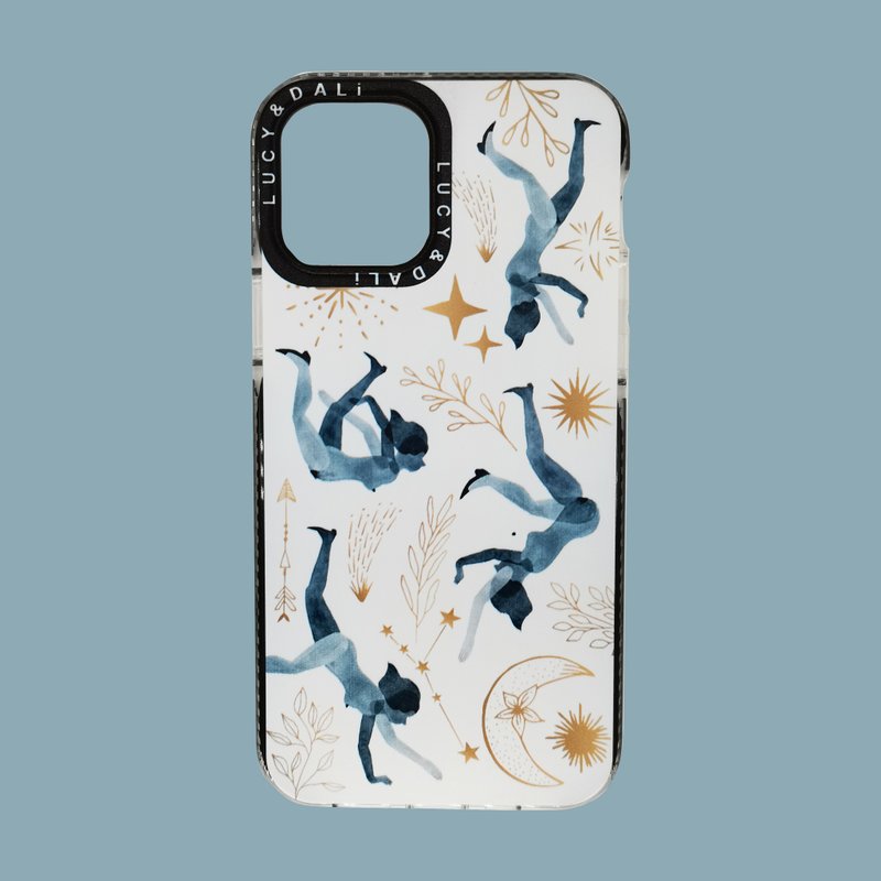 iphone蘋果防摔手機殼 水彩插畫 14 13 12 pro - 手機殼/手機套 - 其他材質 多色