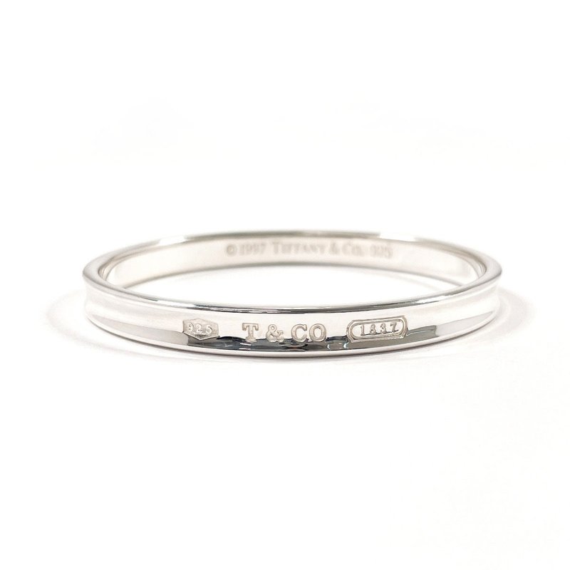 【日本直送 中古美品】ティファニー TIFFANY&Co. バングル ブレスレット 1837 ナロー シルバー925 アクセサリー - 手鍊/手環 - 純銀 銀色