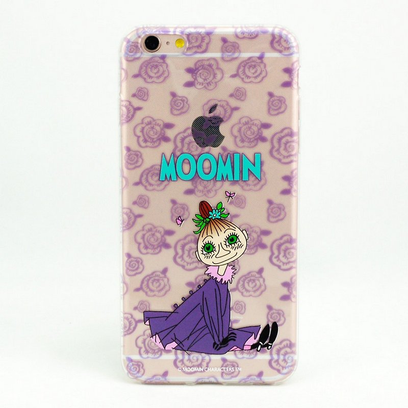 Moomin Authorized-Air Compression Shell Mobile Phone Case [MEBO] - เคส/ซองมือถือ - ซิลิคอน สีม่วง