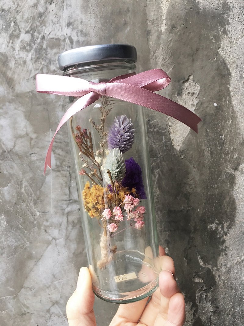 Wannabe Dry Vase [Gemini Love Songs] Table furnishings graduation gift desk pendulum eternal flower not carved gift room layout floral wedding wedding arrangement dry bouquet MIT design drying gift custom wedding small thing Valentine's Day gift Christ - Plants - Plants & Flowers Multicolor