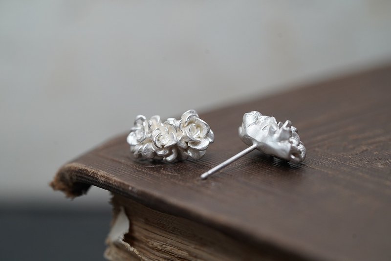 925 Silver Larissa Earrings - ต่างหู - เงินแท้ 