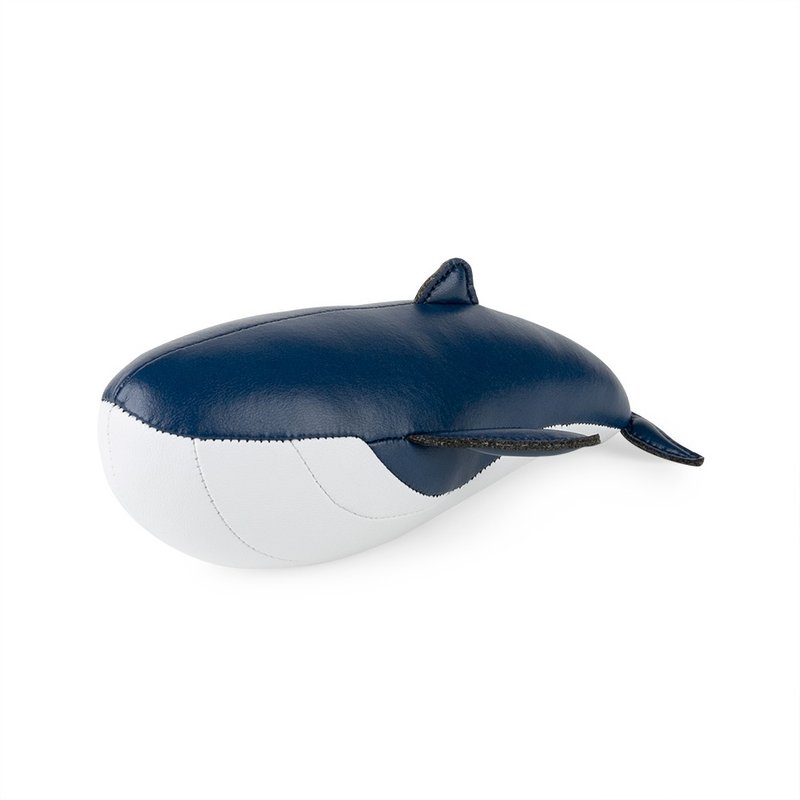 Gaze - Whale Wave - Paperweight - Items for Display - Faux Leather Multicolor