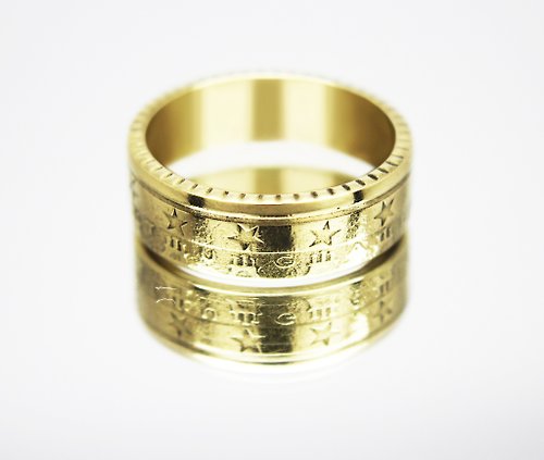 CoinsRingsUkraine Portugal Coin Ring 50 euro cent 2021 coin rings for men coin rings for women