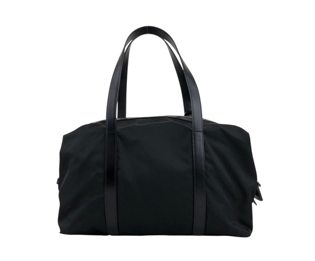 日本直送 名牌中古包 】PRADA プラダ トートバッグ ブラック