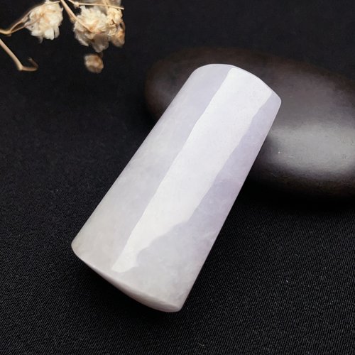 瓔珞珠寶盒 E.L.Jewelry Box 冰糯紫羅蘭翡翠無事牌 | 天然緬甸玉翡翠A貨