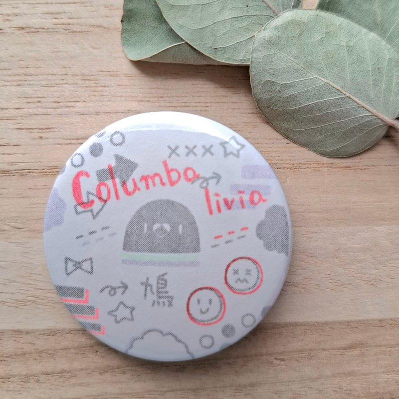 缶バッジ Columba livia - 其他 - 其他金屬 
