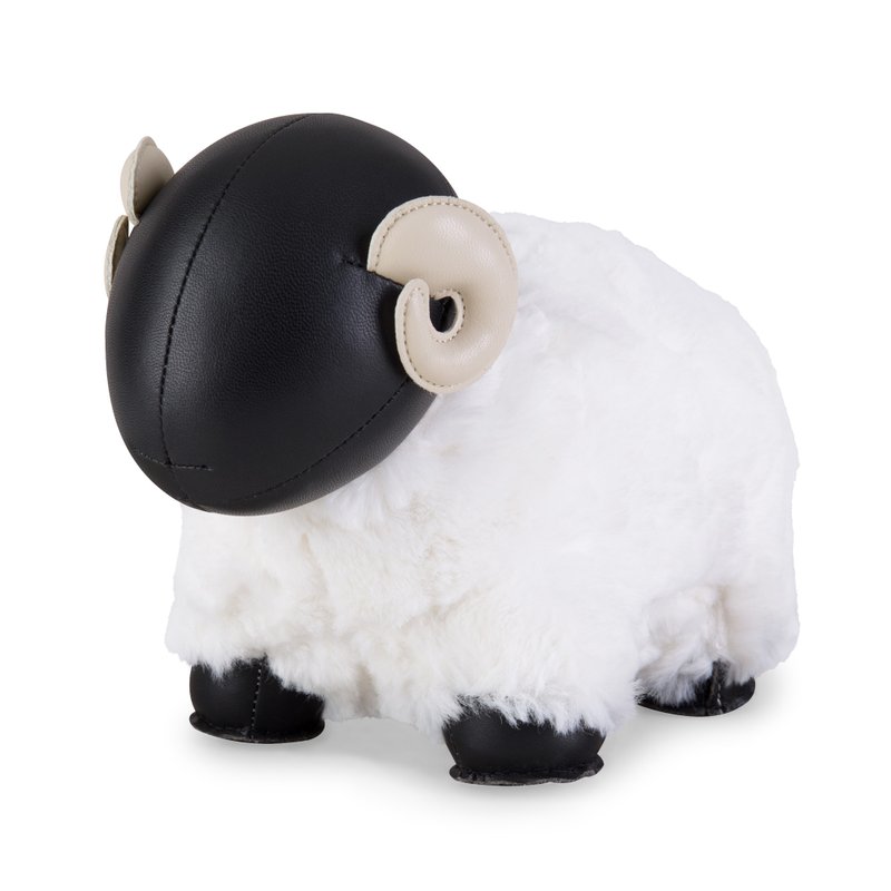 【書擋】綿羊 Sheep Bomy II 皮革動物擺飾  | 生日禮 生肖禮 - 擺飾/家飾品 - 人造皮革 多色