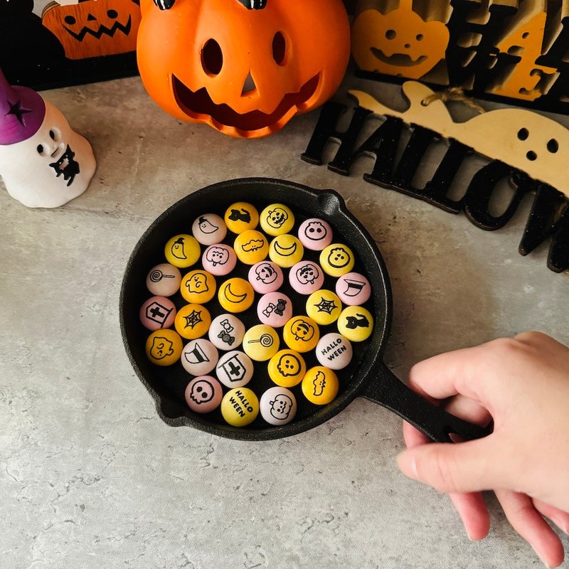 Party snacks | Store gifts | Halloween mandala beads (50 pieces) - ขนมคบเคี้ยว - อาหารสด 