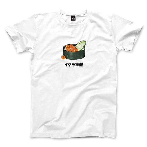 ViewFinder 鮭魚卵軍艦 - 白 - 中性版T恤