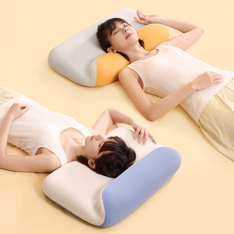 【EVERY THINK】頸椎強護睡眠枕 雙芯結構設計 穩定支撐頭頸曲線 - 頸枕/午睡枕 - 其他材質 多色