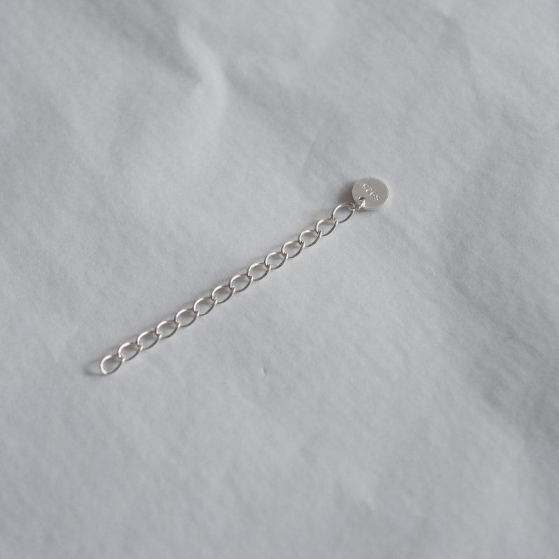 [Additional purchase] 925 Silver extension chain **You need to purchase pendants and necklaces in the museum, single purchases are not accepted - Other - Sterling Silver Silver