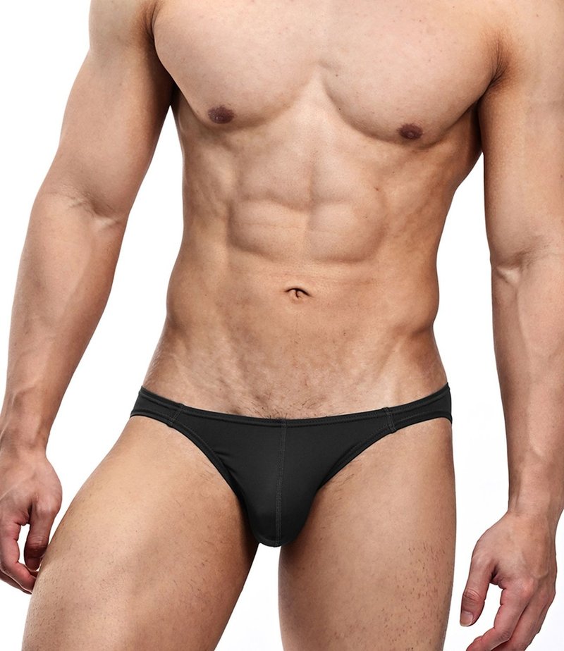 (4color)DYNA Smooth Classic BIKINI - Black - Men's Underwear - Nylon Black