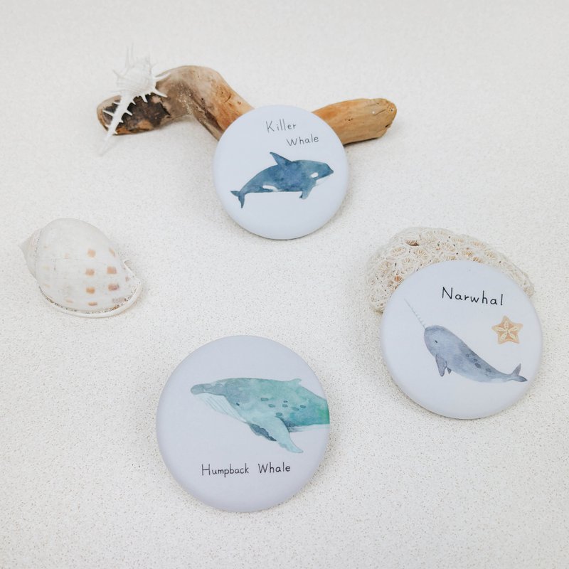 Shimmer Ocean - Whale Series Magnet Bottle Opener - แม็กเน็ต - พลาสติก 