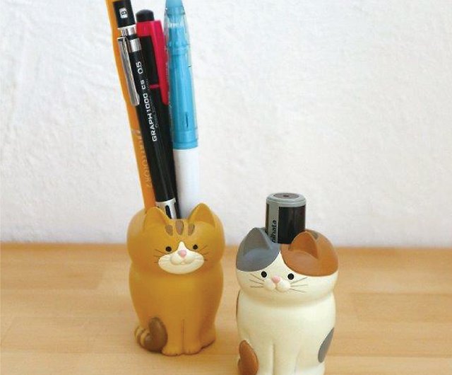 Tabby Kitty Pen Case, Cat Pencil Case, Cute Pencil Box/ Organizer