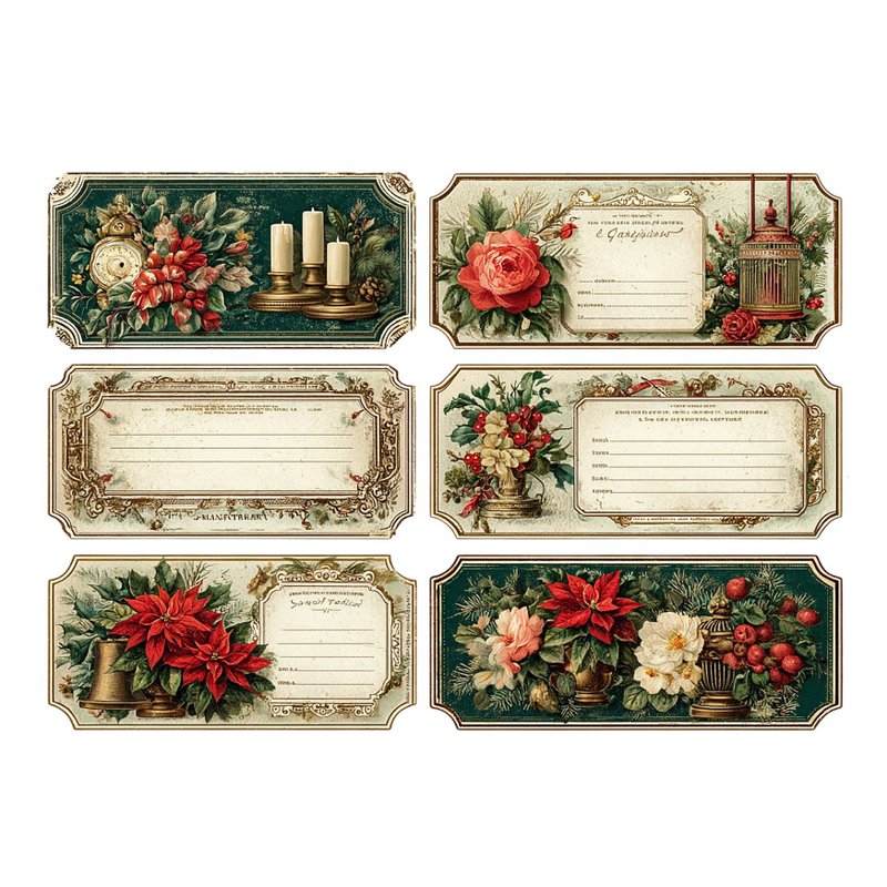 【10月新作3】20-104-0017　チョキペーパー・コラージュ素材 - 貼紙 - 紙 