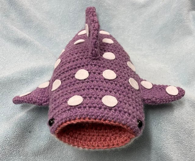 Blue fish Crochet pattern | Amigurumi crochet pattern | PDF digital file  instant download