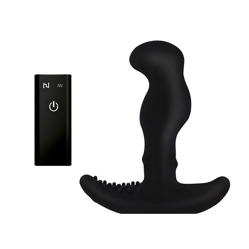 British NEXUS G-Stroker 6 shocks + 3 rolling speed wireless remote control G-spot prostate rotating massage stick - สินค้าผู้ใหญ่ - วัสดุอื่นๆ สีดำ