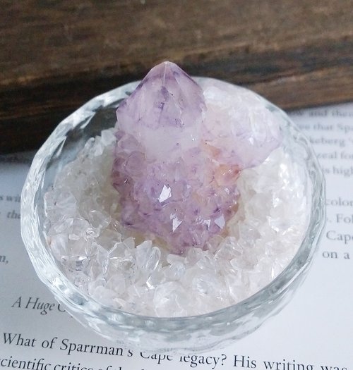 石話石說 Alice Jewelry Cactus Amethyst 南非產地 仙人掌紫水晶 天然礦石 原礦