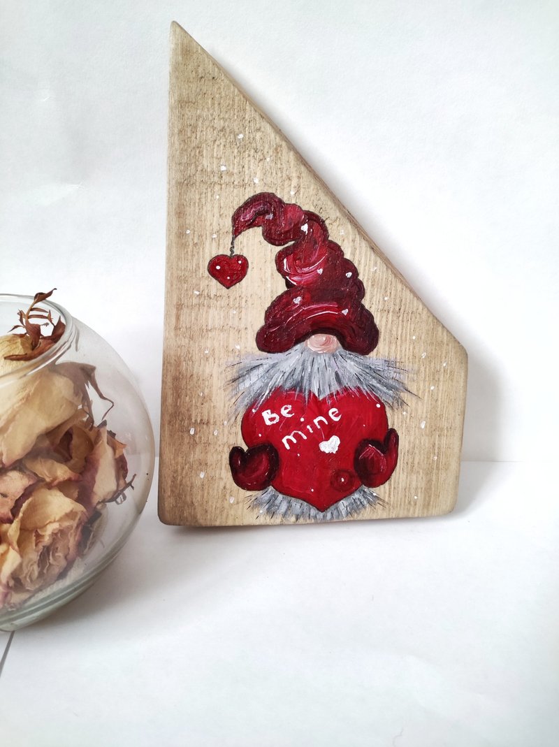 Gnome With Heart Gnome Sweet Gnome Swedish Gnome Be Mine - Shop Art ...