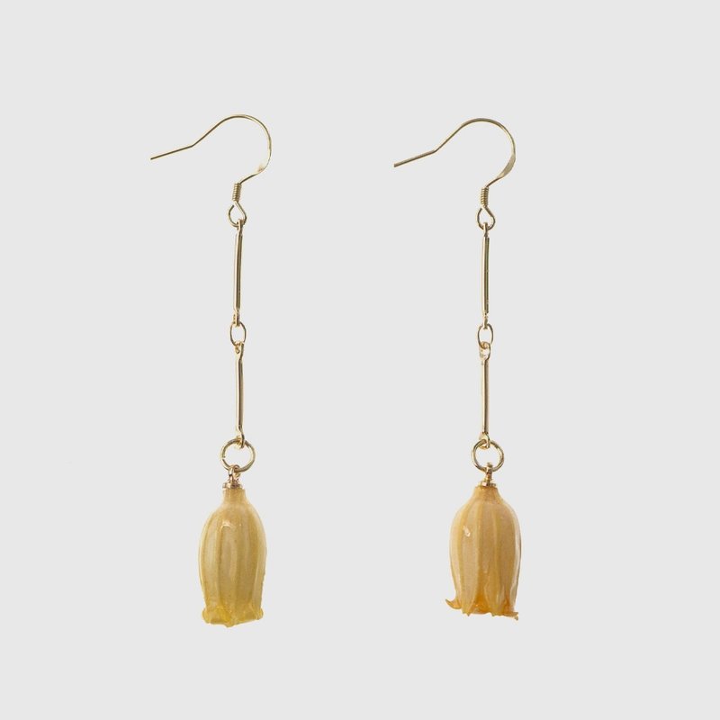 Earrings | Lily of the Valley - Goose Yellow - Earrings & Clip-ons - Other Materials Yellow