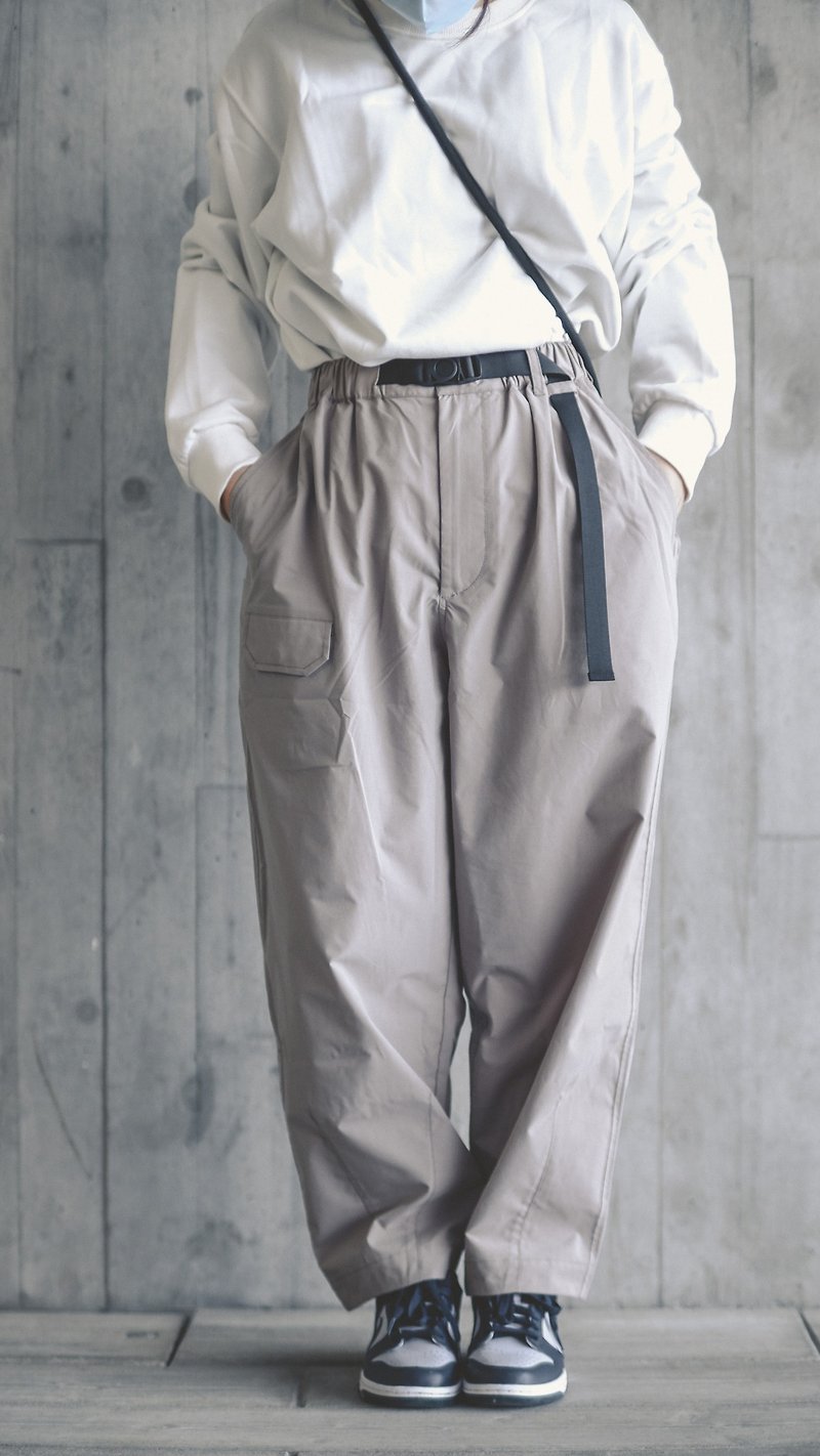 Relaxed Fit Pant -Beige - 中性衛衣/T 恤 - 其他材質 