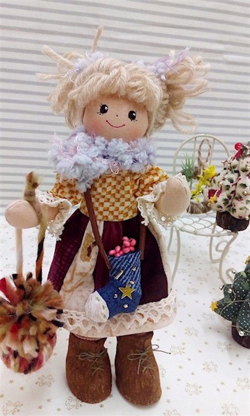 Handmade dolls - Stuffed Dolls & Figurines - Cotton & Hemp Multicolor