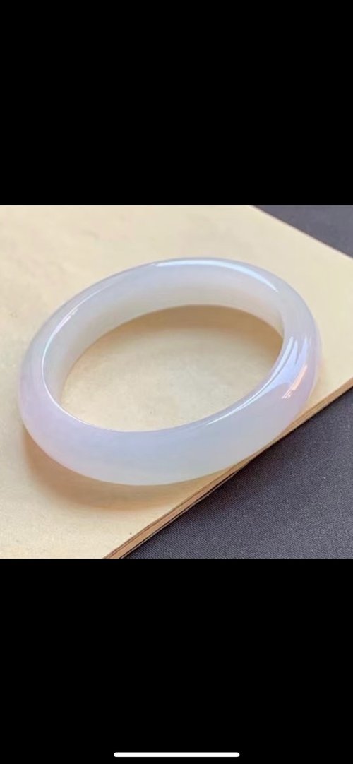 Good Morning Studio 冰種 天然翡翠 緬甸 A玉 玉鐲 • 冰種粉紫翡翠福鐲