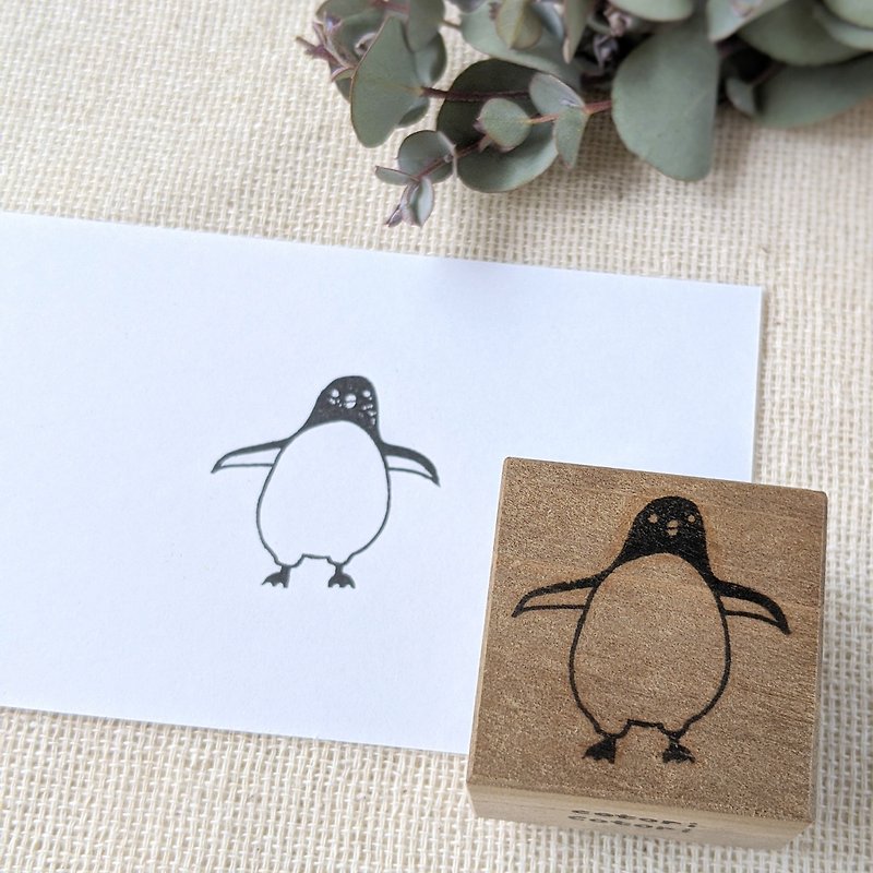 Rubber stamp penguins - Stamps & Stamp Pads - Rubber Brown