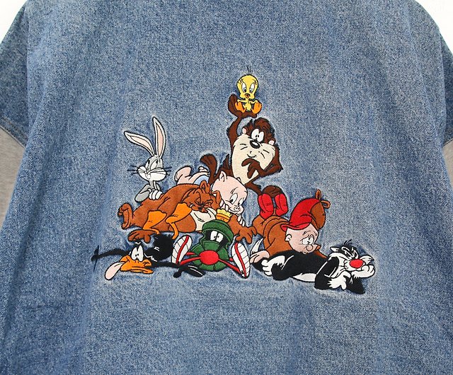 Warner Bros Varsity College Jacket Vintage Looney Tunes Wb -  Israel